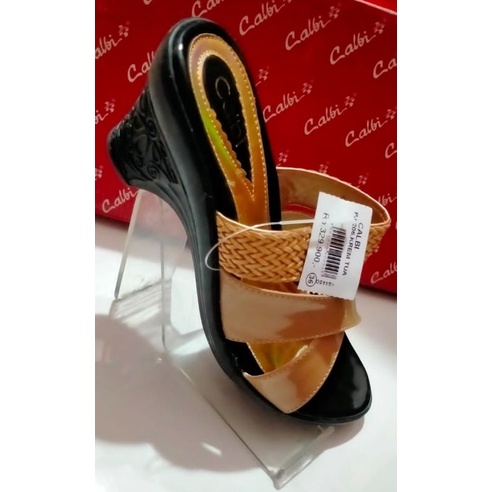 sandal heels selop wanita merk calbi  (PJ.206)