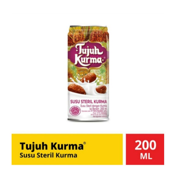 Susu Steril Tujuh Kurma 200 ml