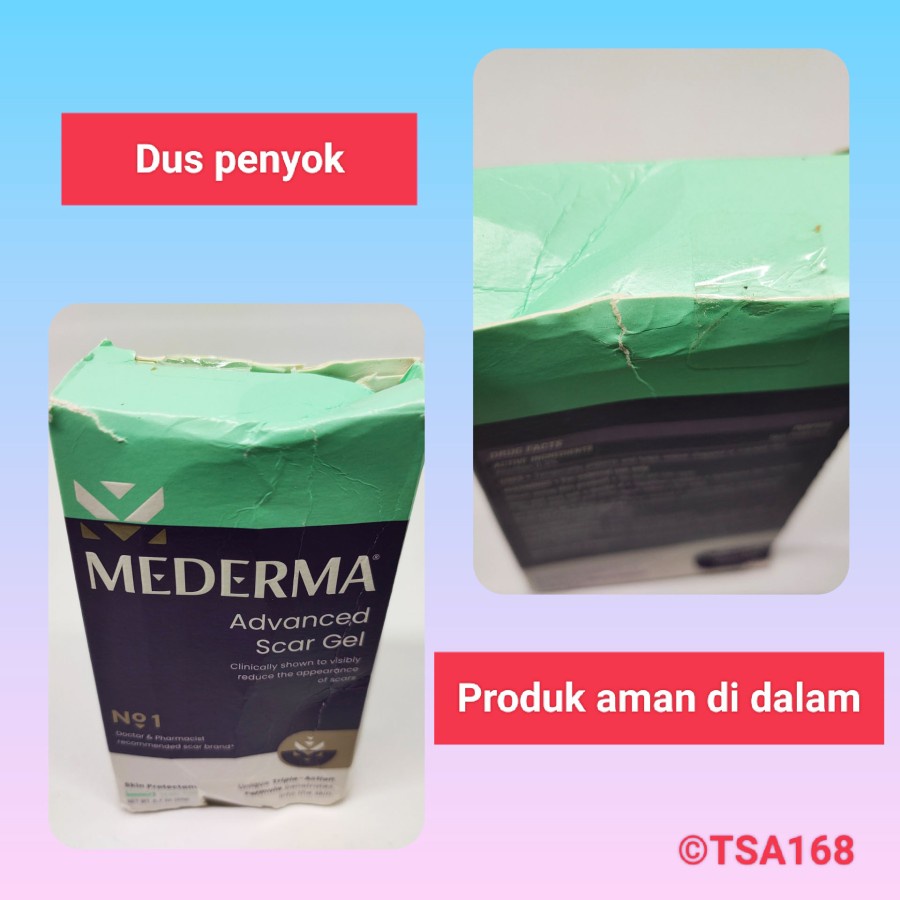 Mederma Advanced Scar Gel Skin Care for Scars 20 Gr ORI BNIB