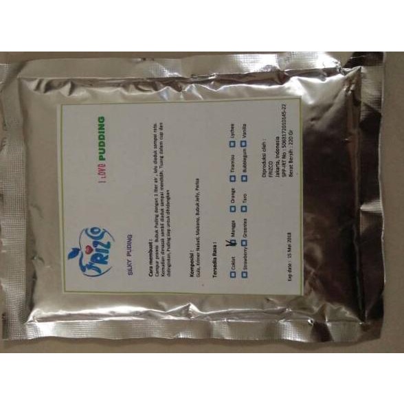 

[PRODUK R7ZGU] silky puding powder 220#puding lembut#puding sutra# pudot Y08
