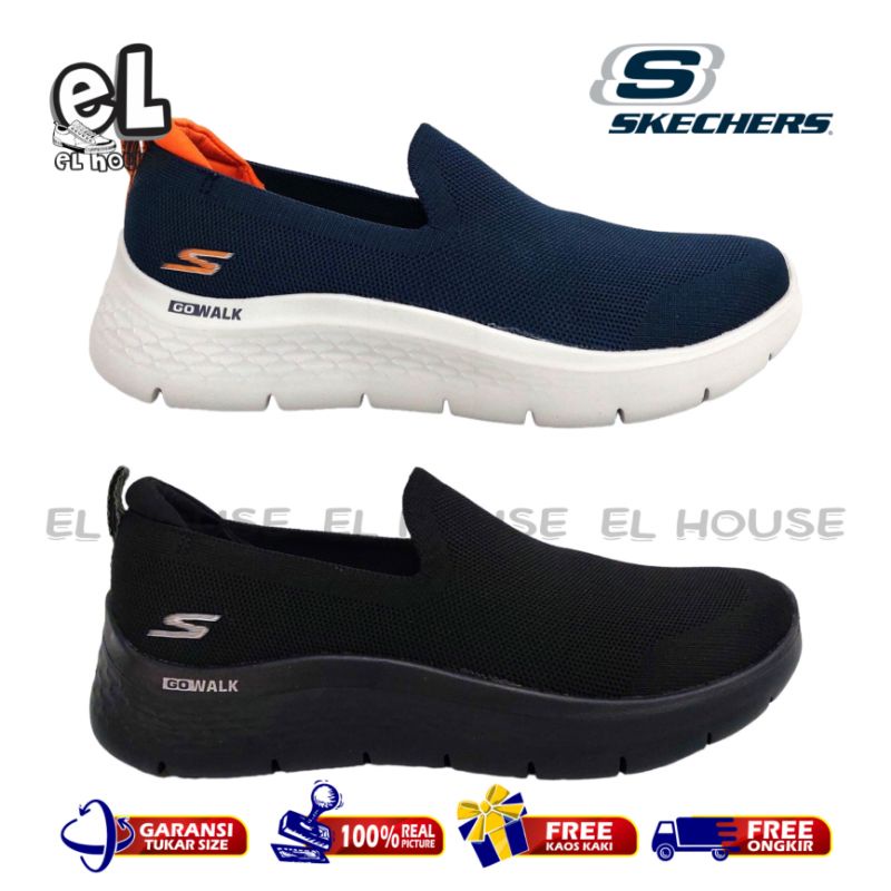 SKECHERS GOWALK FLEX/SEPATU SLIP ON PRIA/SEPATU SKECHERS/SEPATU KERJA/SKECHERS MURAH/SKECHERS ORI