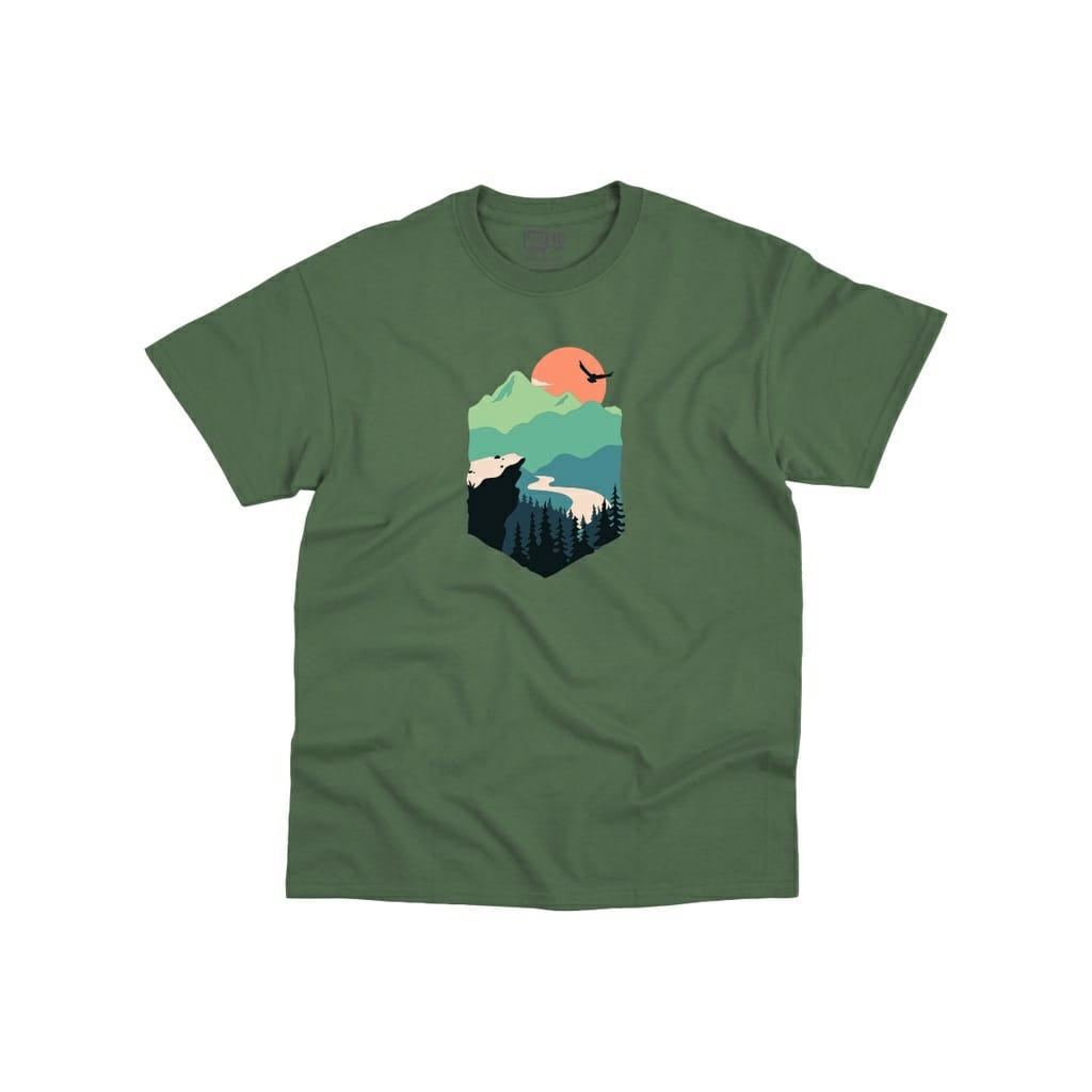 Kaos Anak Laki-Laki Valley Littlerebel Umur 7 - 12 Tahun