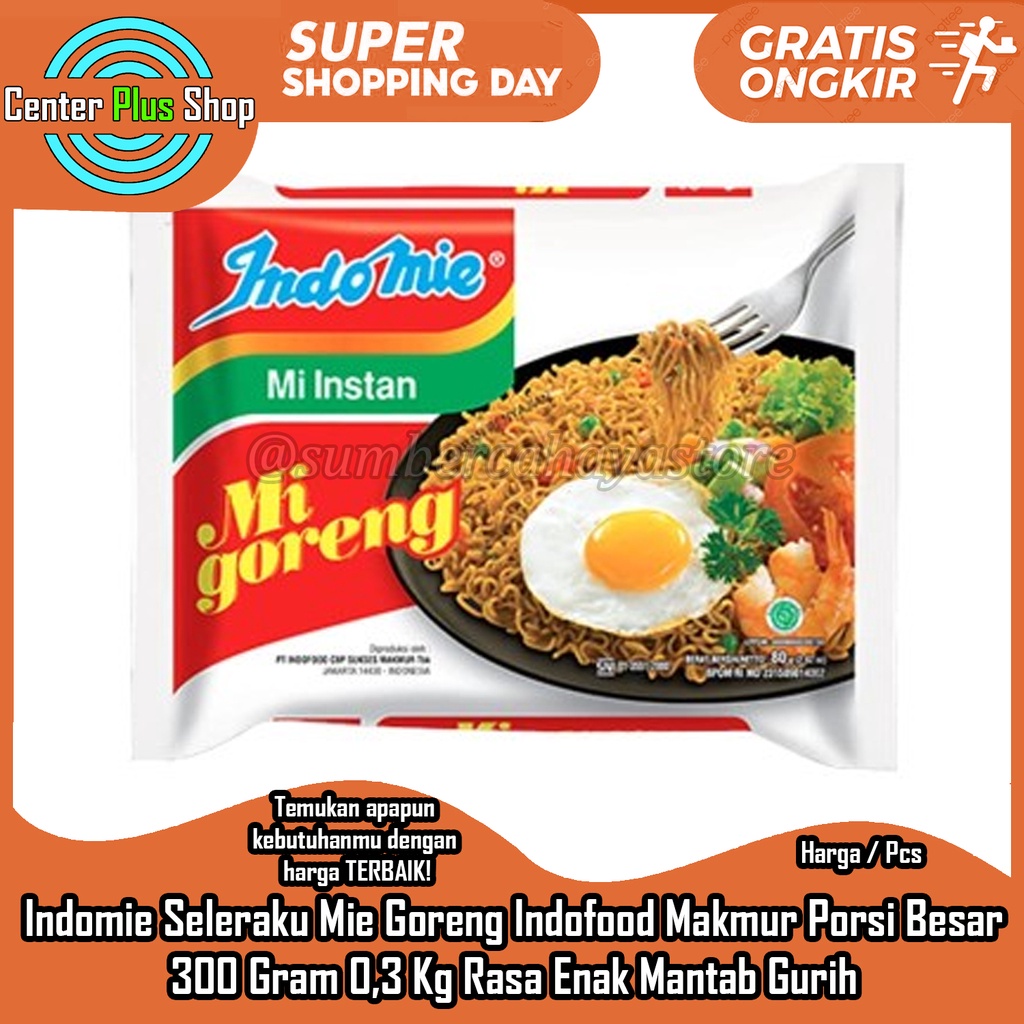 

Indomie indomi indo mie goreng seleraku per pcs bungkus Spesial Special Indomie Seleraku Mie Goreng Indofood Makmur Porsi Besar 300 Gram 0,3 Kg Rasa Enak Mantab Gurih