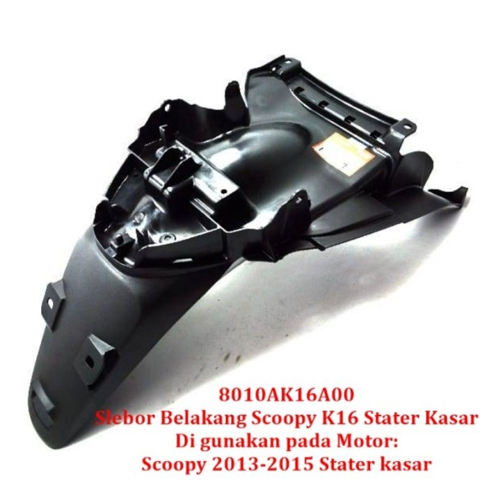 8010Ak16A00 Slebor Belakang Scoopy K16 - Fender Assy Rear K16