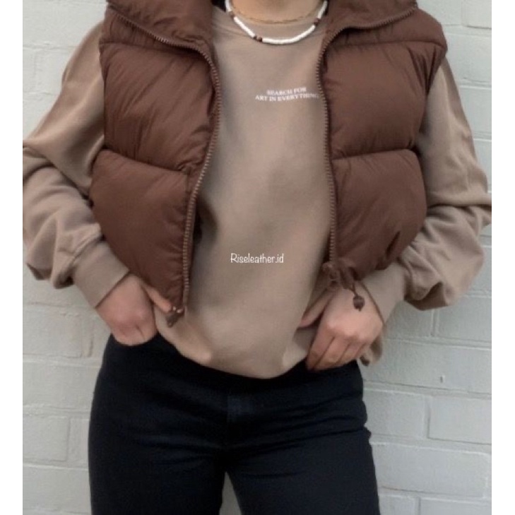 Jaket winter wanita / vest unisex mode