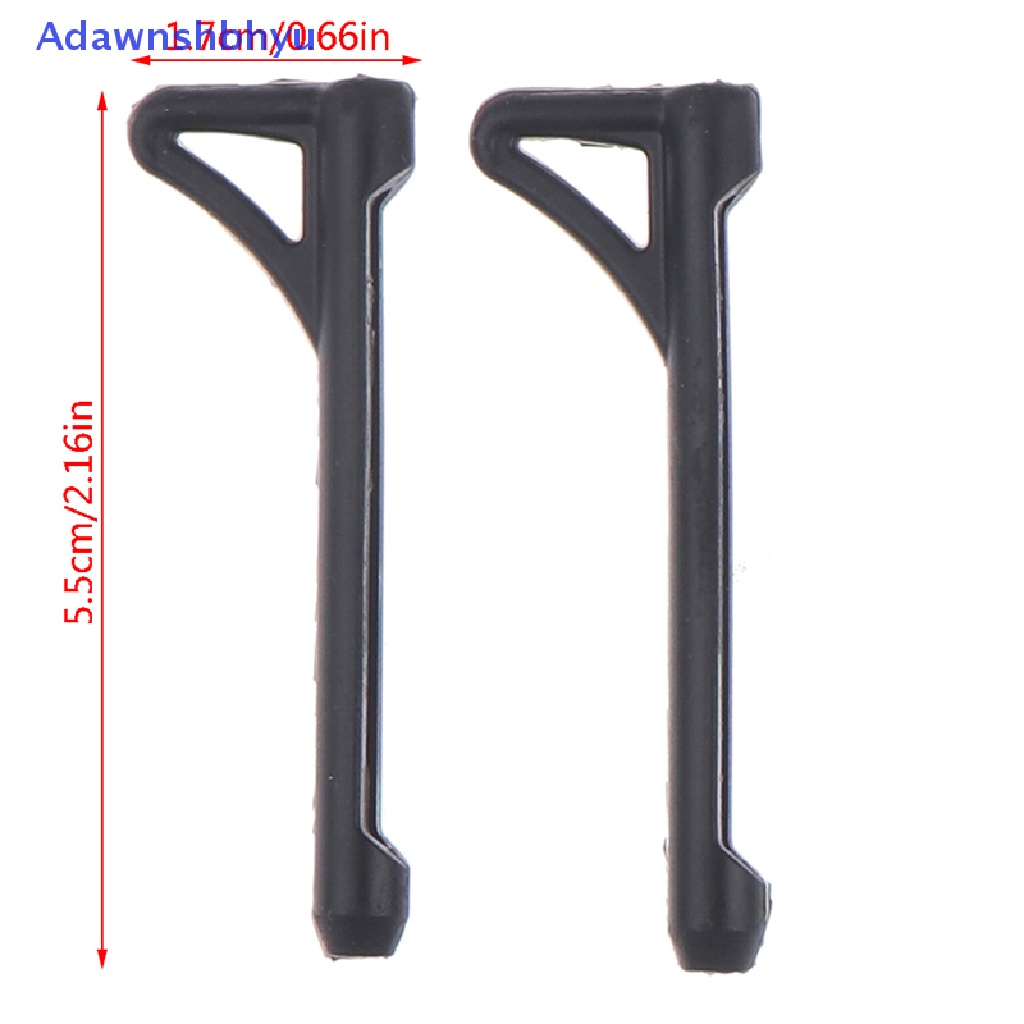 Adhyu 5pasang Kacamata Penutup Anti Slip Ear Hook Silikon Anti-Slip Holder Untuk ID Kacamata