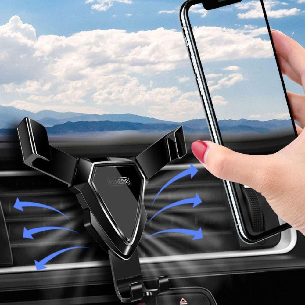 Top Car Phone Holder New Bracket Handphone Gravity Auto Phone Holder