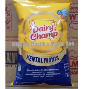 

Free Ongkir/ Susu Dairy Champ 1Kg Kemasan Bantal/Pillow