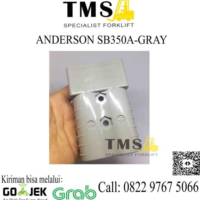 SOCKET ANDERSON SB350A - GRAY / ANDERSON SB 350A GRAY FOR FORKLIFT