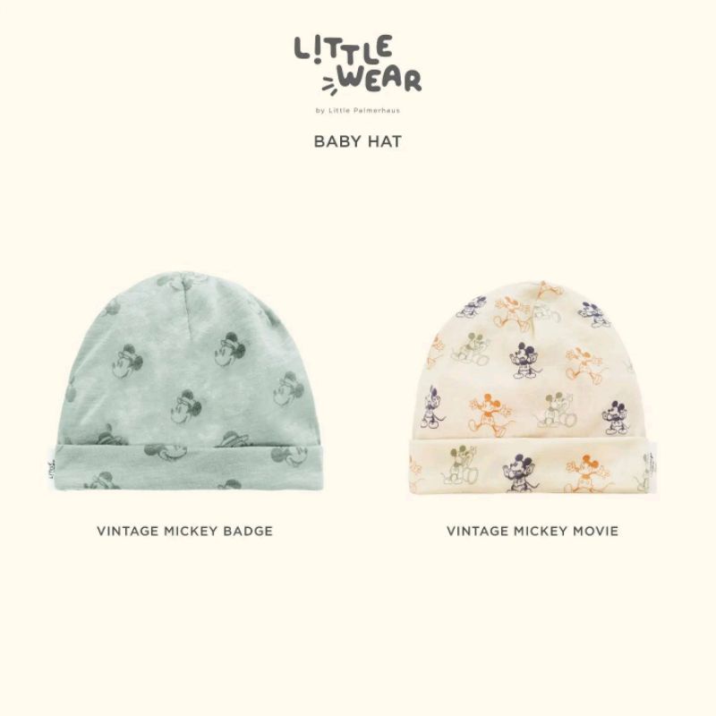 Little Palmerhaus Baby Hat Topi Bayi Motif