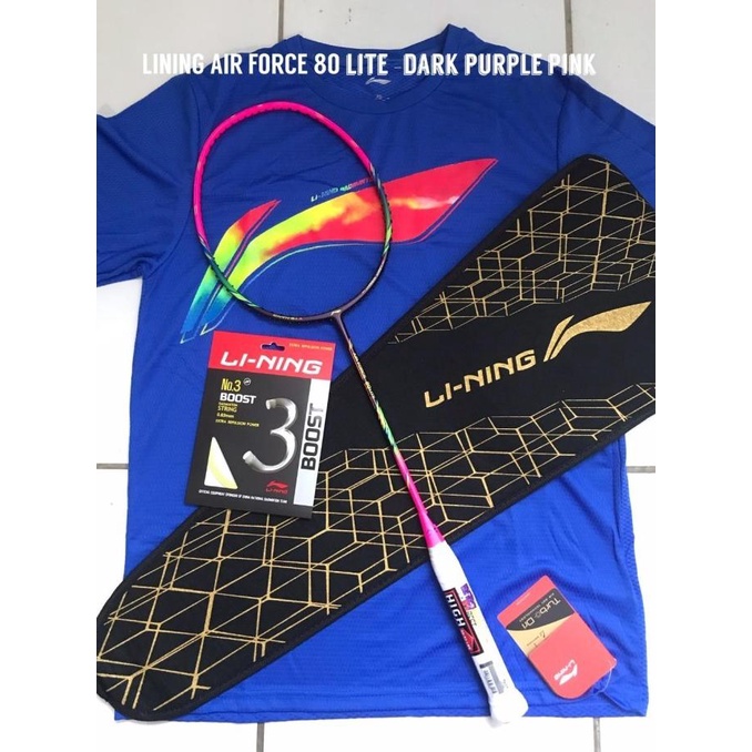 RAKET BADMINTON BULUTANGKIS LINING AIR FORCE 80 LITE ORIGINAL
