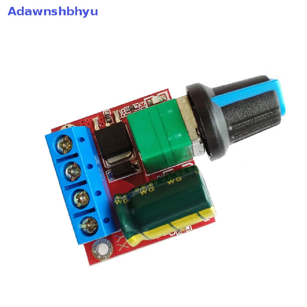 Adhyu Mini DC-DC 4.5V-35V 90W PWM DC Modul Pengatur Kecepatan Motor Adjust Board Switch ID