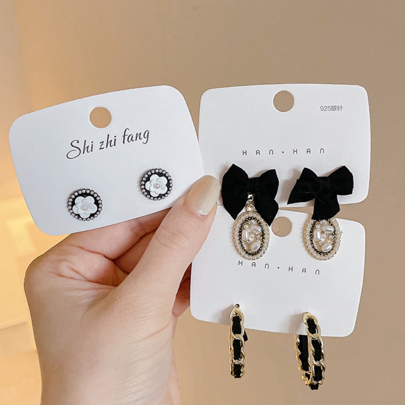 Korea Selatan'S2023Baru Trendi Anting Temperamen Cahaya Mewah Anting Mutiara Wanita