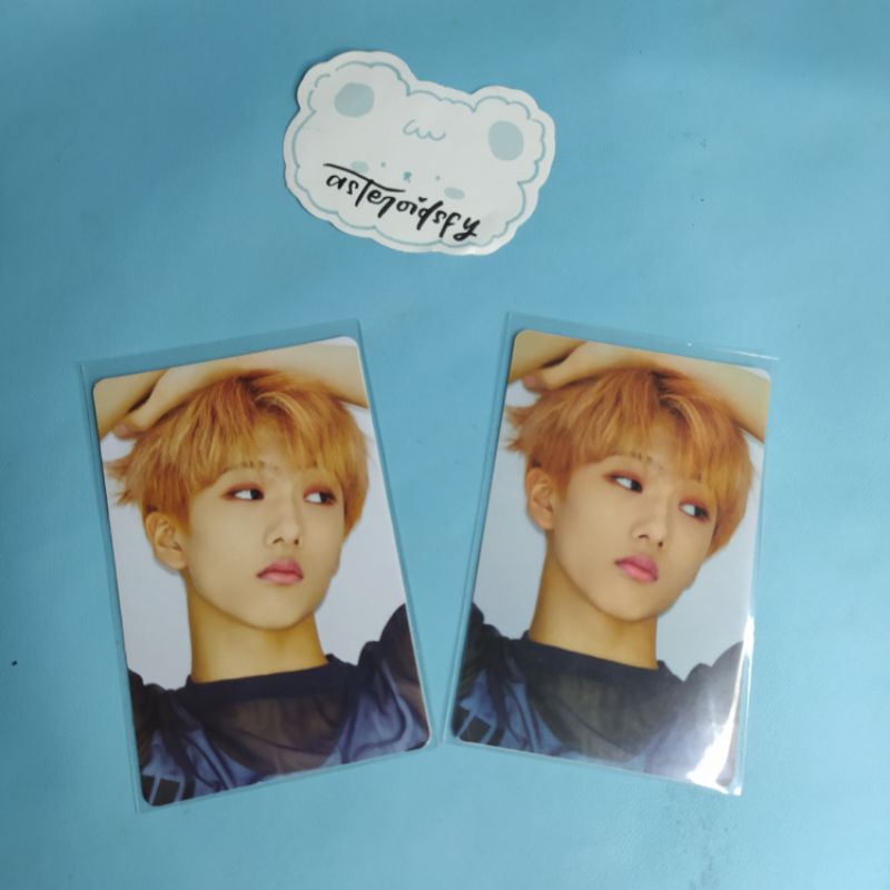 JISUNG NCT DREAM WE GO UP WGU PHOTOCARD PC STICKER OFFICIAL