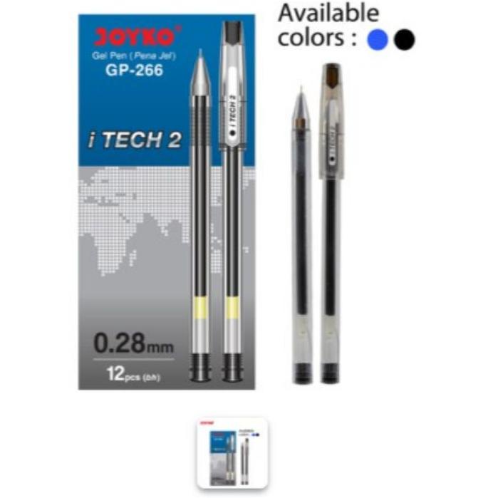 

Ready Banyak Pulpen Joyko Gp-266 I-Tech 2/0.28mm ( 1pak/12pcs )~