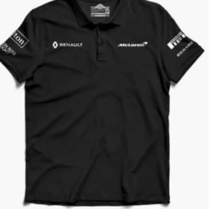 Paling Dicari Polo shirt Kaos Kerah Pria McLaren Renault