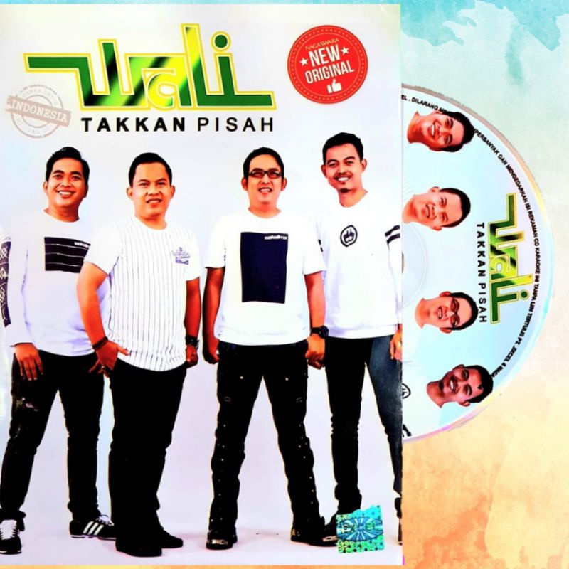 KASET CD MOBIL - KASET VCD ORI LAGU WALI TAKKAN PISAH - KASET CD MOBIL LAGU 2000AN - KASET VCD LAGU 