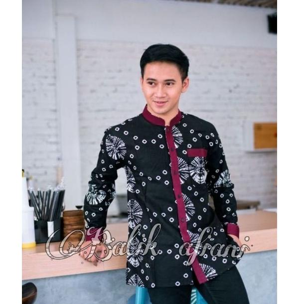 {CYP.22De22ᴶ} Seragam Keluarga Batik Couple Motif Sabiya - Batik Couple Keluarga Dan Anak Modern2021