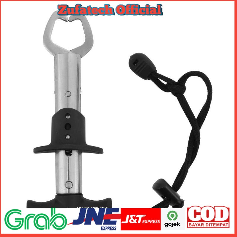 TeeWap Alat Penangkap Ikan Fishing Lip Grabber Model Gagang T - Y5UB - Black