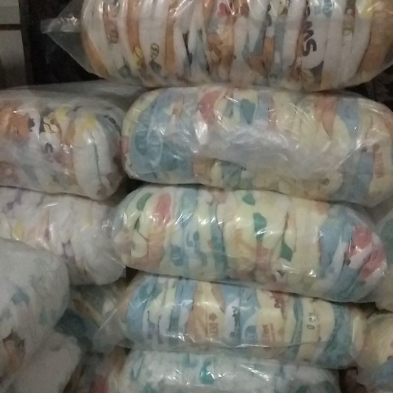 Popok Kemasan Repack KHUSUS BALL BESAR (isi 44/46/50/60 BIJI) Sweety bronze, silver, gold Grade A