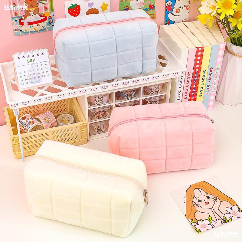 

Cute pouch pillow korea/ Make up pouch cosmetic bag/ Kotak pensil bantal lucu