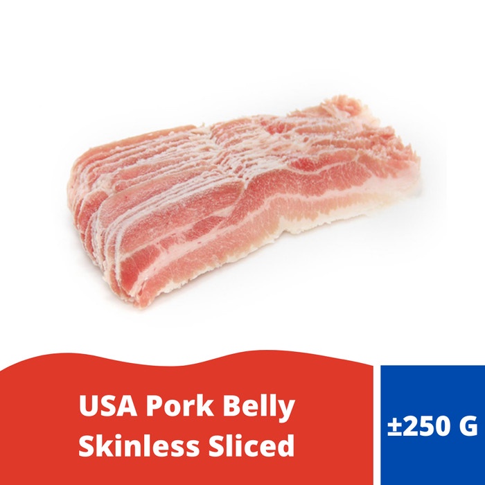 Widyatmogrosir - Usa Pork Belly Skinless Sliced ( 250 Gr)