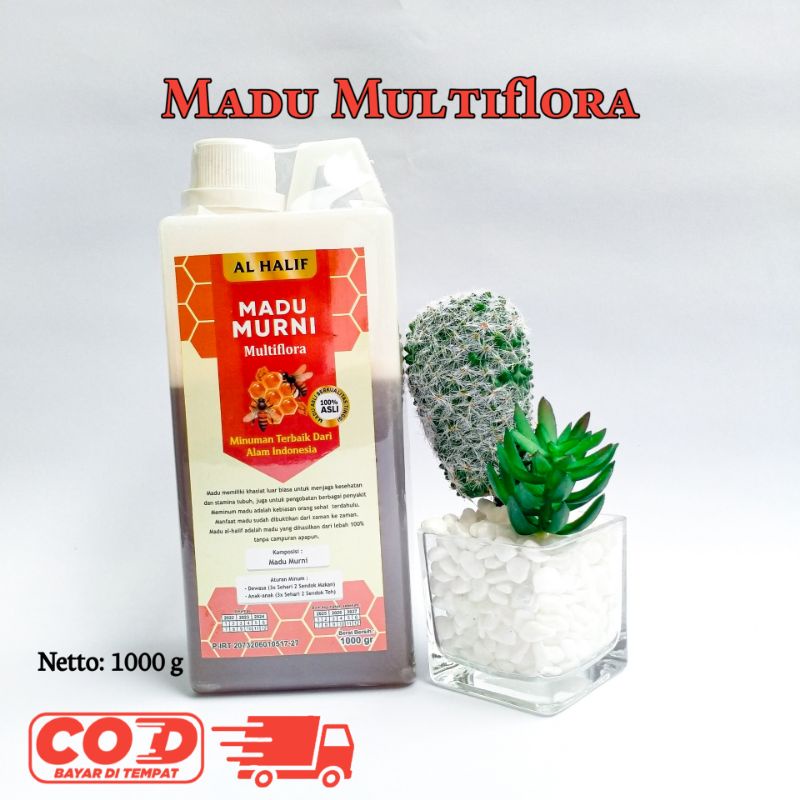 

Madu Murni 100% Multiflora Kemasan 1kg Kualitas Super