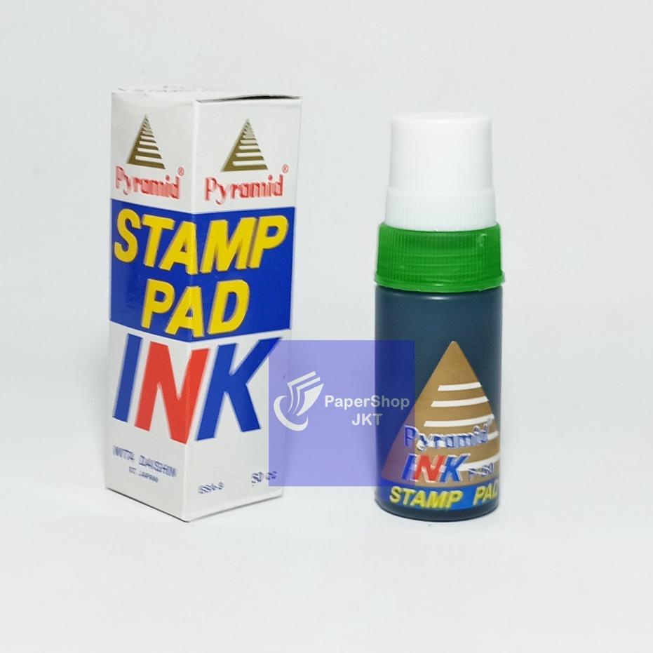 

New PYRAMID - Tinta stempel - Refill ink - Stamp Pad Ink - Pcs ち