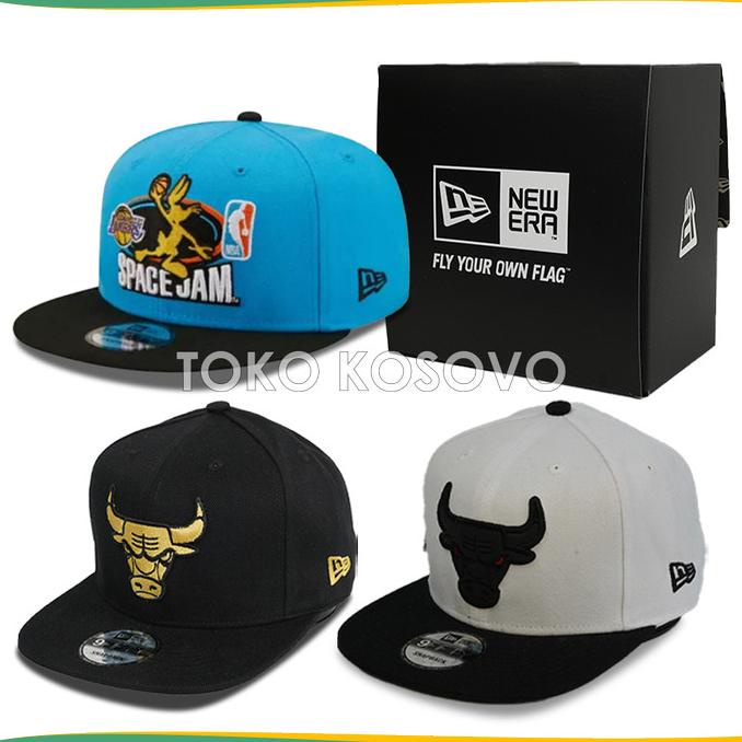 Topi New Era 9Forty Snapback Chicago Bulls Hip Hop MLB NBA Rapper Ori New