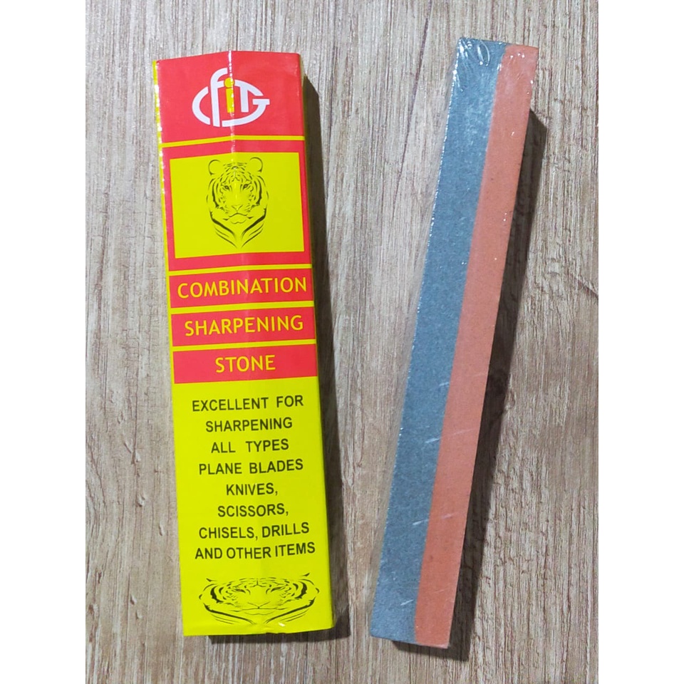 Batu Asah Panda 8&quot; /Combination Sharpening Stone- VENUS MURAH