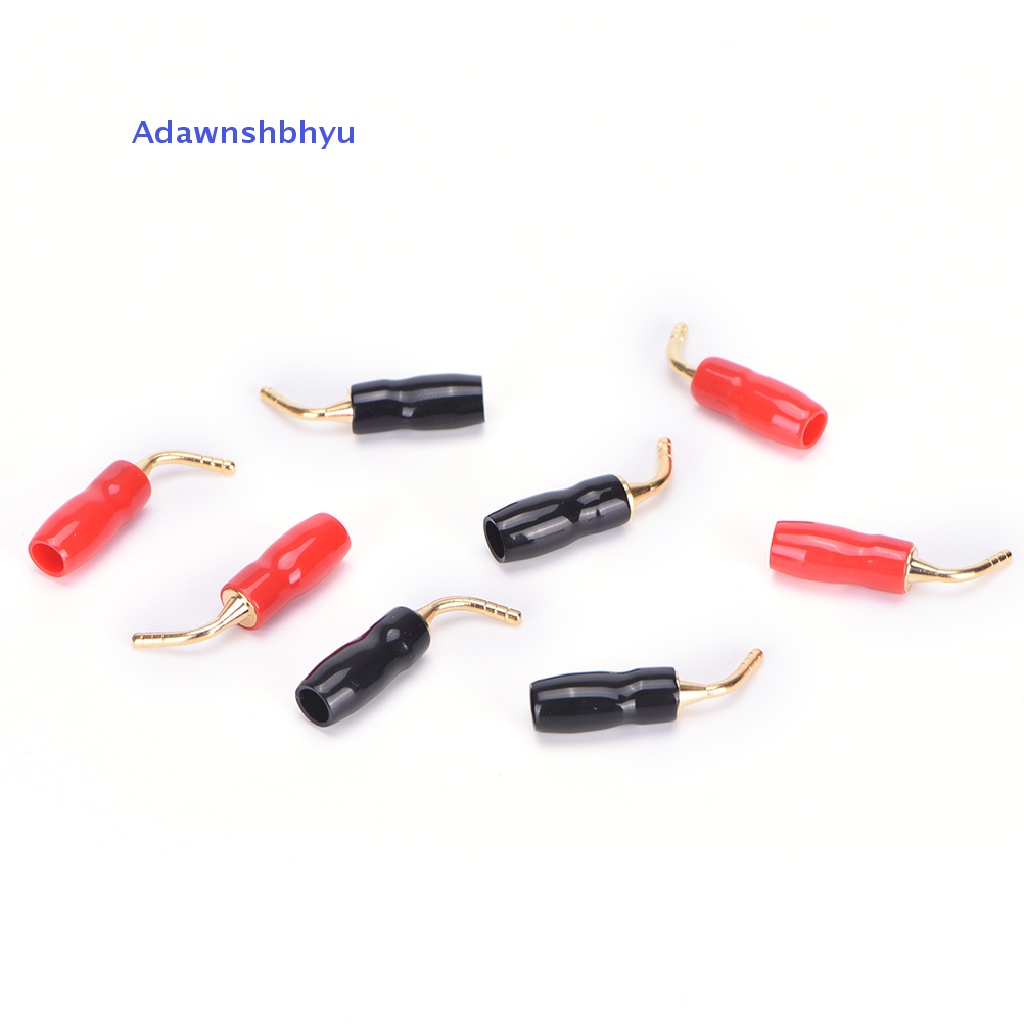 Adhyu 8PCS 2MM Sekrup Konektor Pisang Kabel Speaker Audio Pin Plug Untuk Hifi Hot sale ID