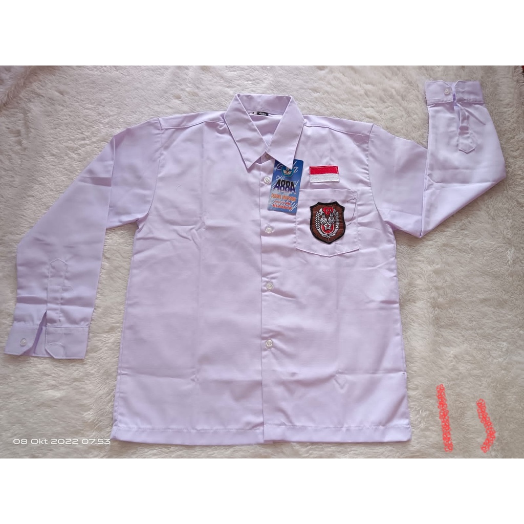 Baju Seragam Sekolah SD Putih Panjang kelas 1-6 Ready Stock &amp; PO