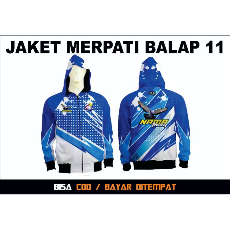[COD] Jaket Merpati Balap Murah BEBAS DESAIN