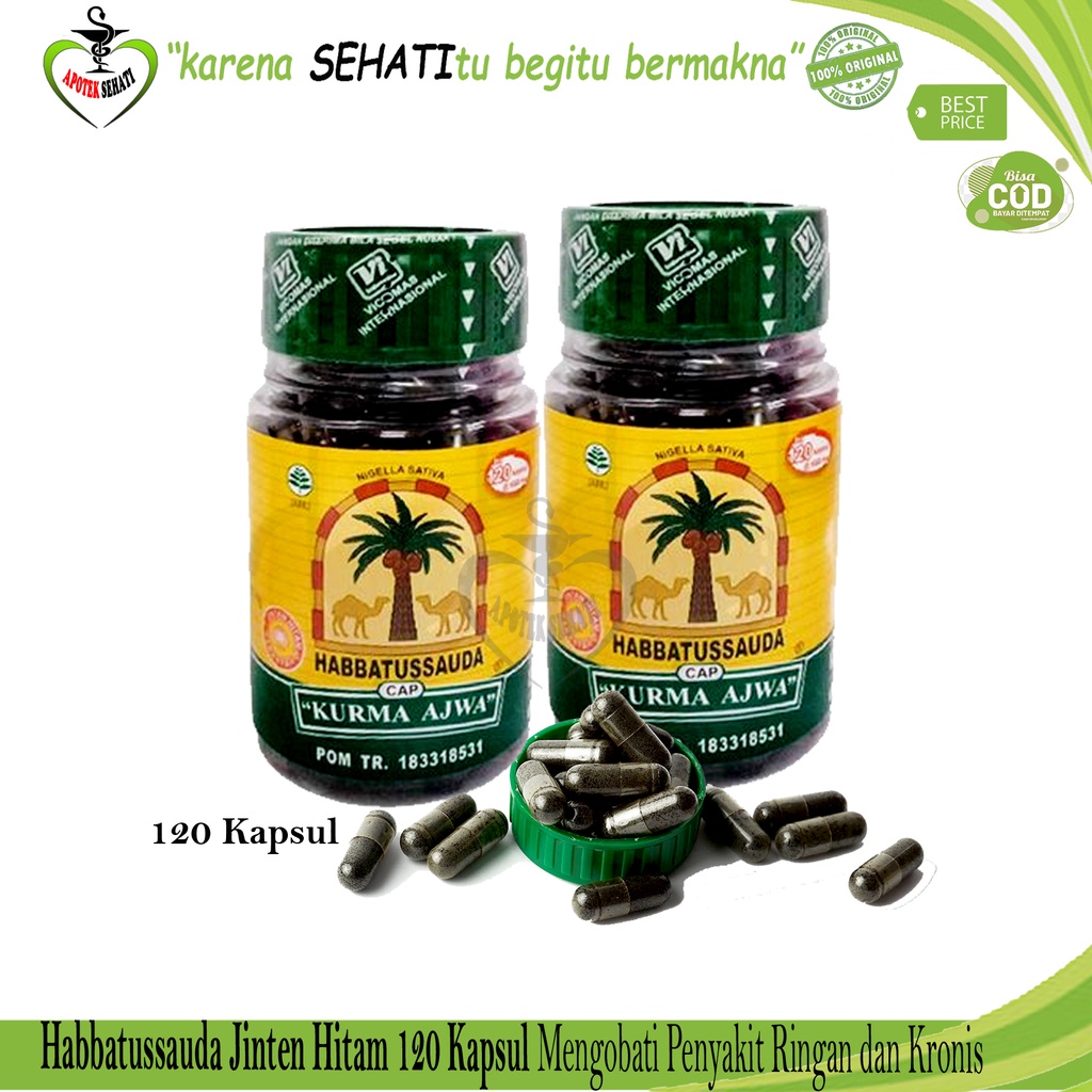 Habbatussauda Kurma Ajwa Jinten Hitam Habatusauda Serbuk Murni