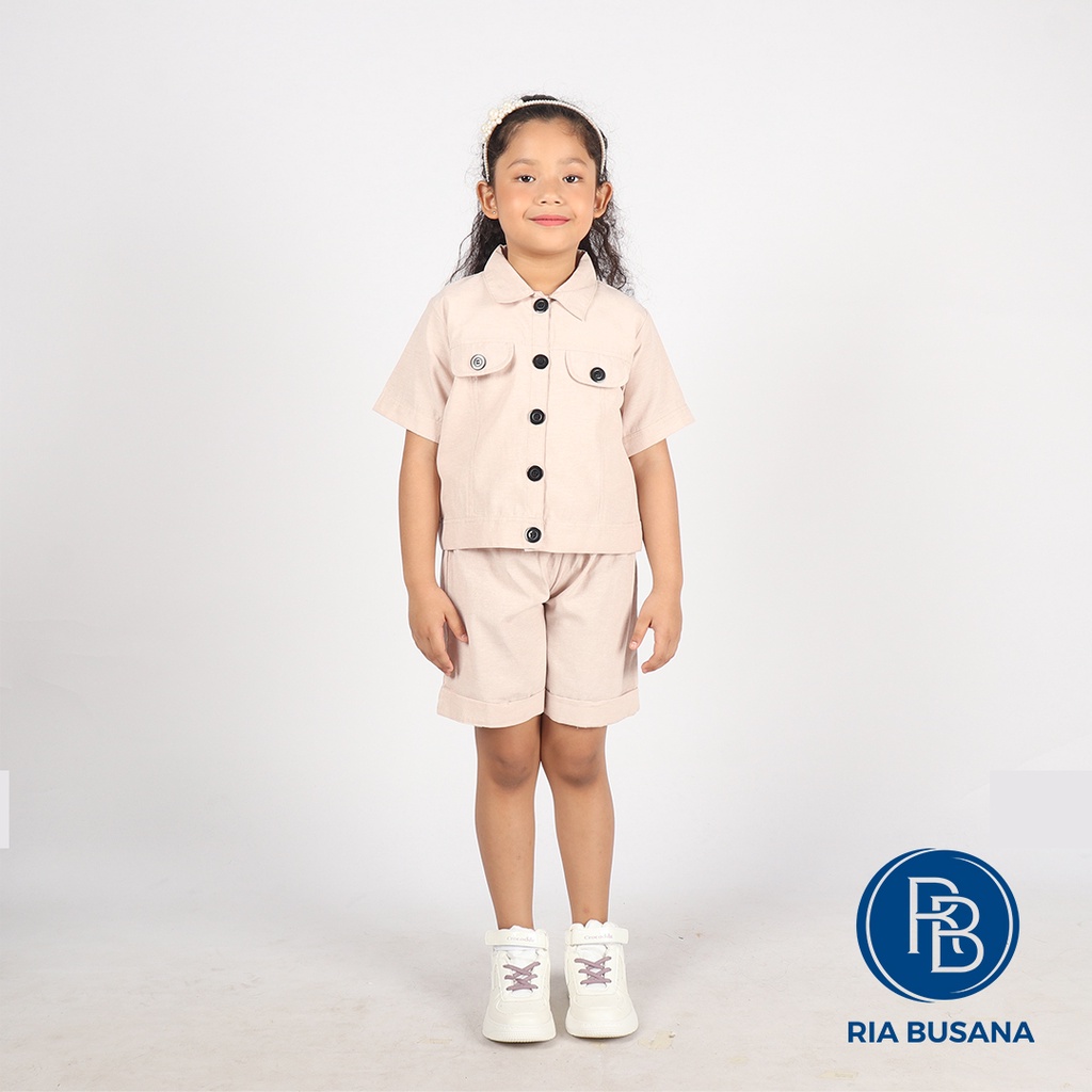 Ria Busana - Lexi - Setelan Anak Perempuan 3 in 1Art. 8124