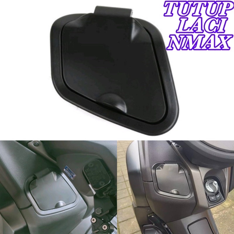 COVER TUTUP LACI DEPAN KIRI NMAX NEW 2020 2021 2022