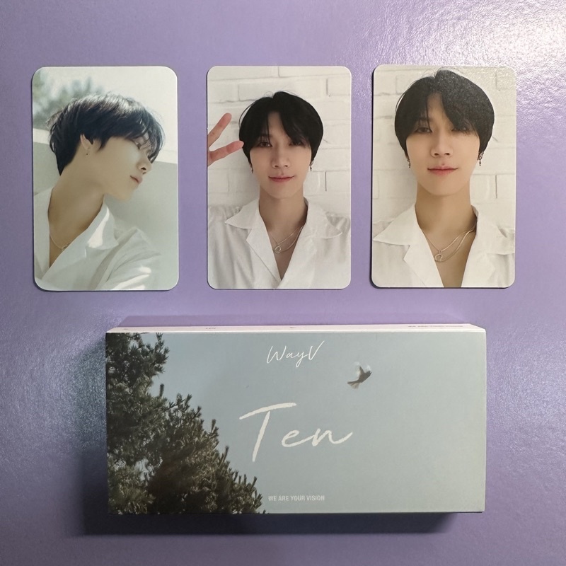 WayV Ten holiday photobook flipbook photocard pc fullset