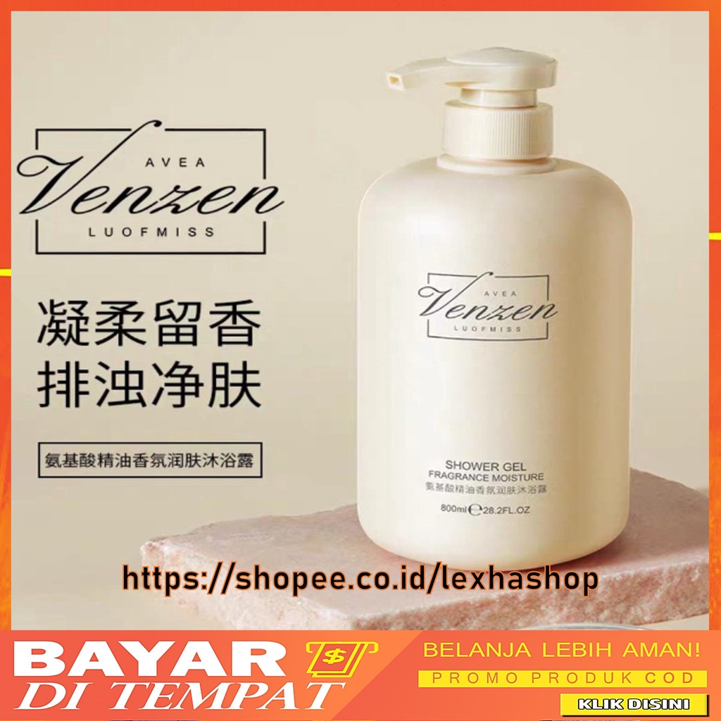 Veze Sabun Mandi Cair Shower Gel Fragance Moisture 800ml