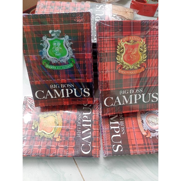 

BUKU TULIS BIG BOSS CAMPUS ISI 50 LEMBAR/1 PAK ISI 10 BUKU