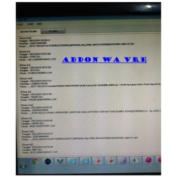 ADDON VRE UNTUK CENTER TRANSAKSI PULSA - SOFTWARE PULSA VRE