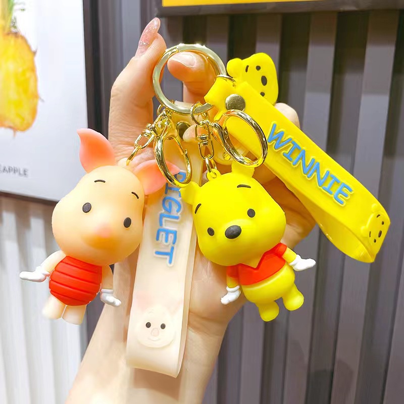GANTUNGAN KUNCI DISNEY / GANTUNGAN KUNCI MICKY MOUSE / GANTUNGAN KUNCI DONALD DUCK / STITCH / WINNIE THE POOH