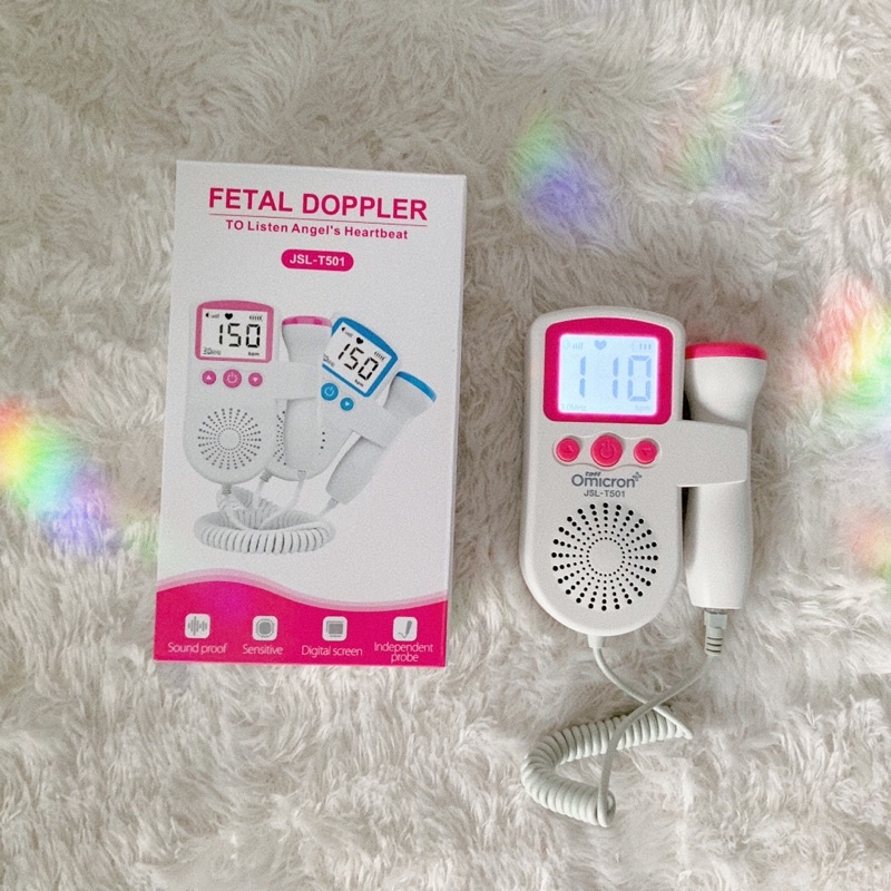 Fetal Doppler Alat Cek Denyut Jantung Kehamilan - Doppler