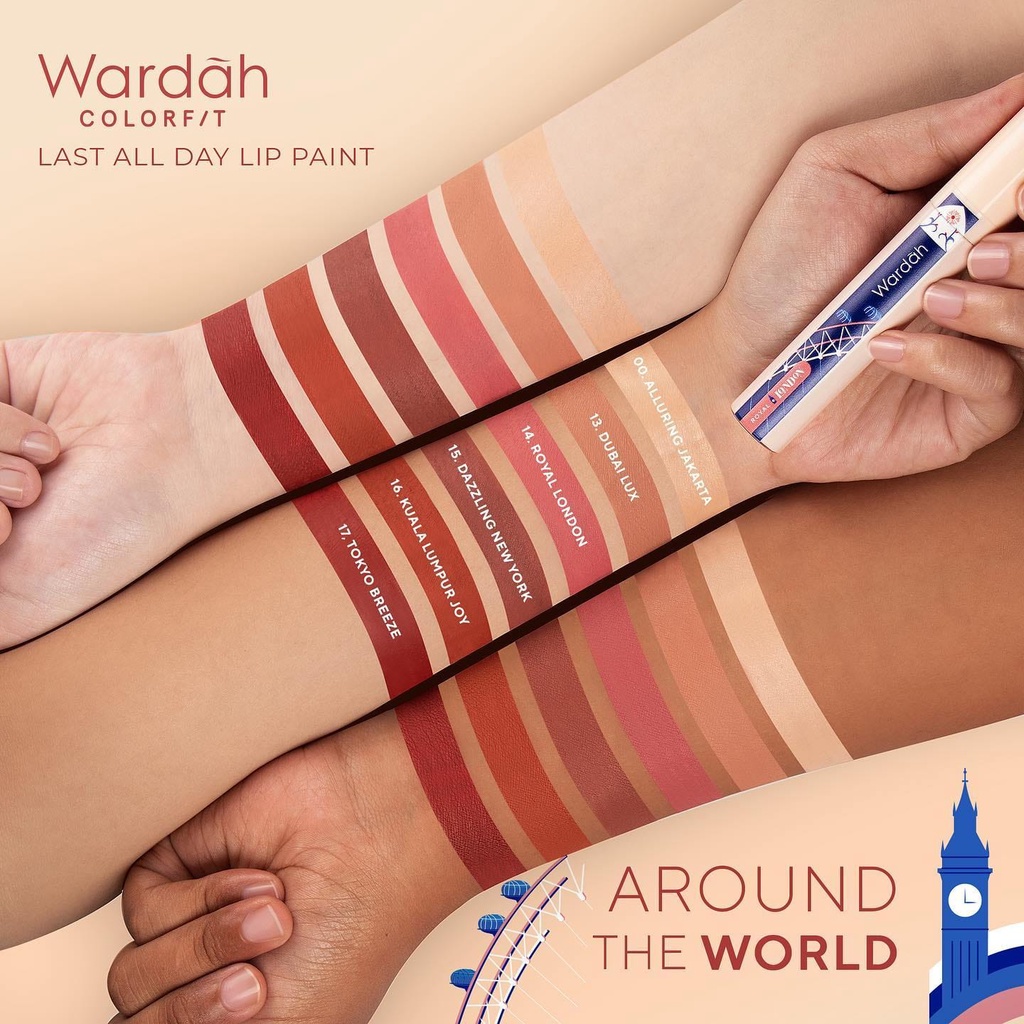 WARDAH COLORFIT LAST ALL DAY LIP PAINT