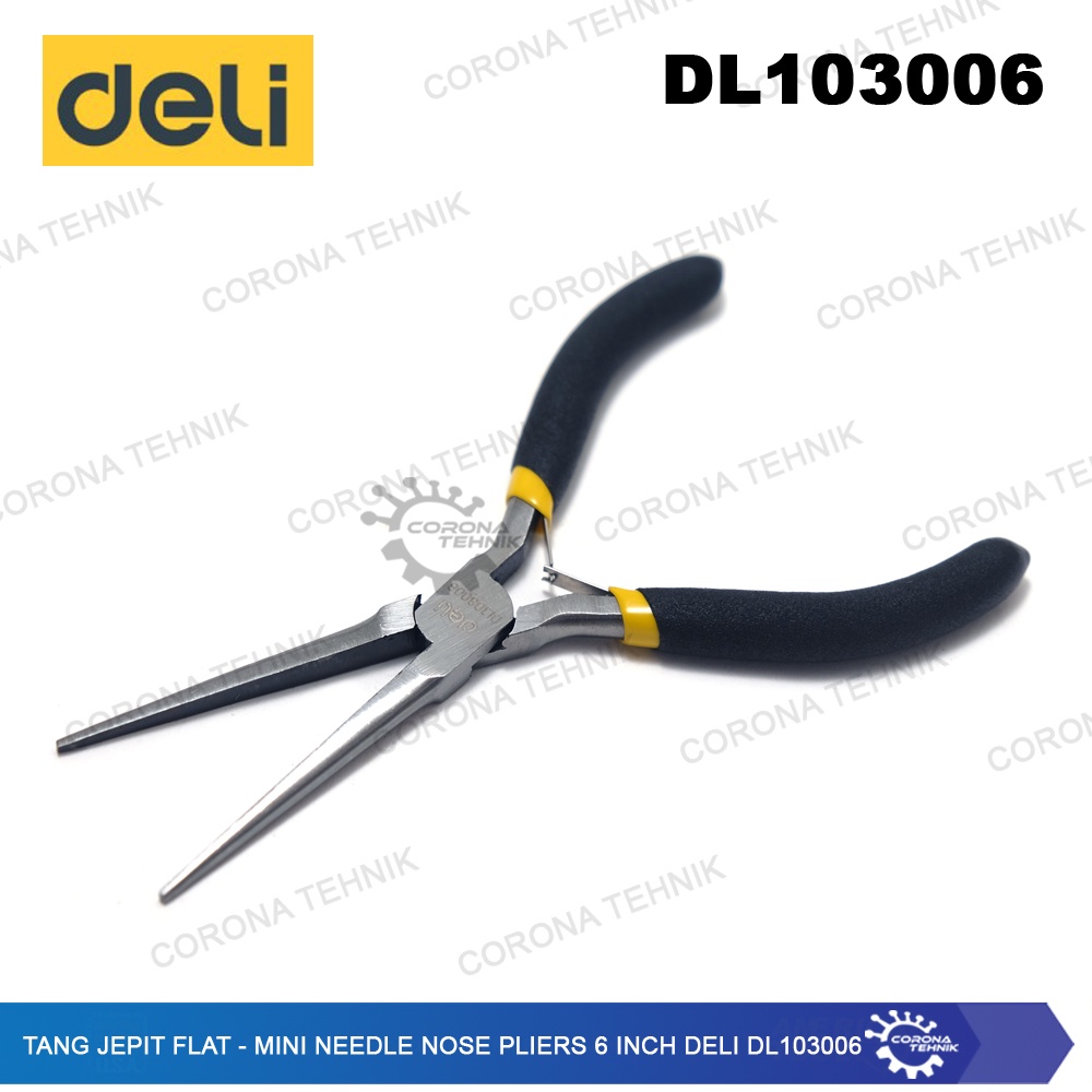 Tang Jepit Flat - Mini Needle Nose Pliers 6 Inch