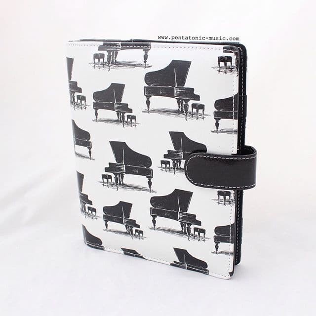 

GRAND PIANO RING BINDER BINDER UNIK MOTIF GRAND PIANO HADIAH KADO