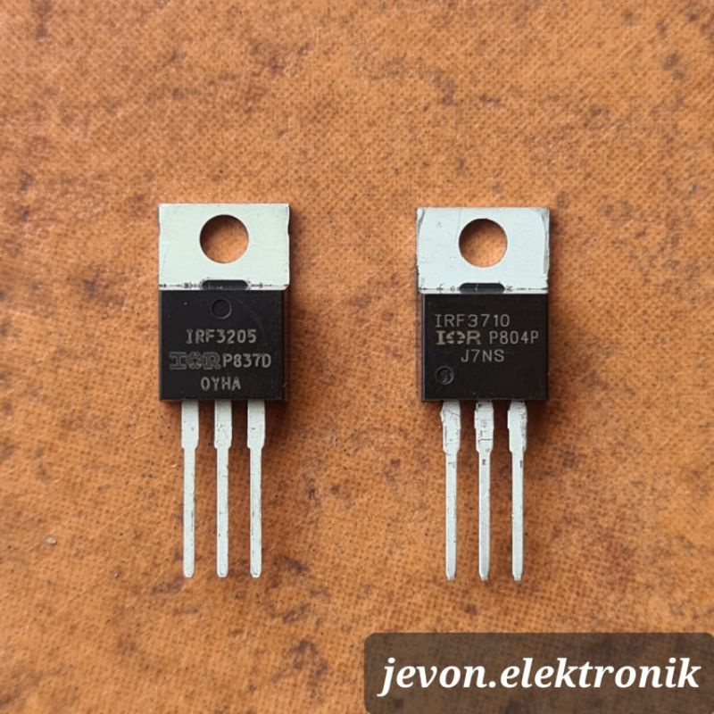 IC Transistor IRF 3205 3710 Original IOR IRF3205 IRF3710 P8370 0YHA P804P J7NS