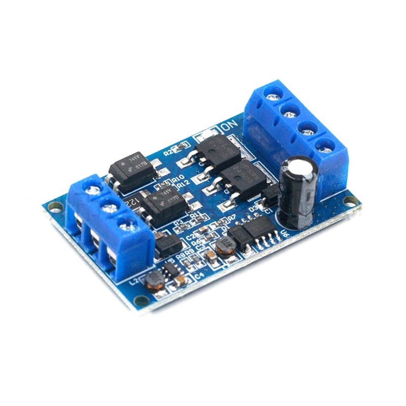 Btsg DC 4V -60V Daya Tinggi MOS FET Trigger Drive Switch Modul Board PWM Adjustable Controller Dual-MOS Module