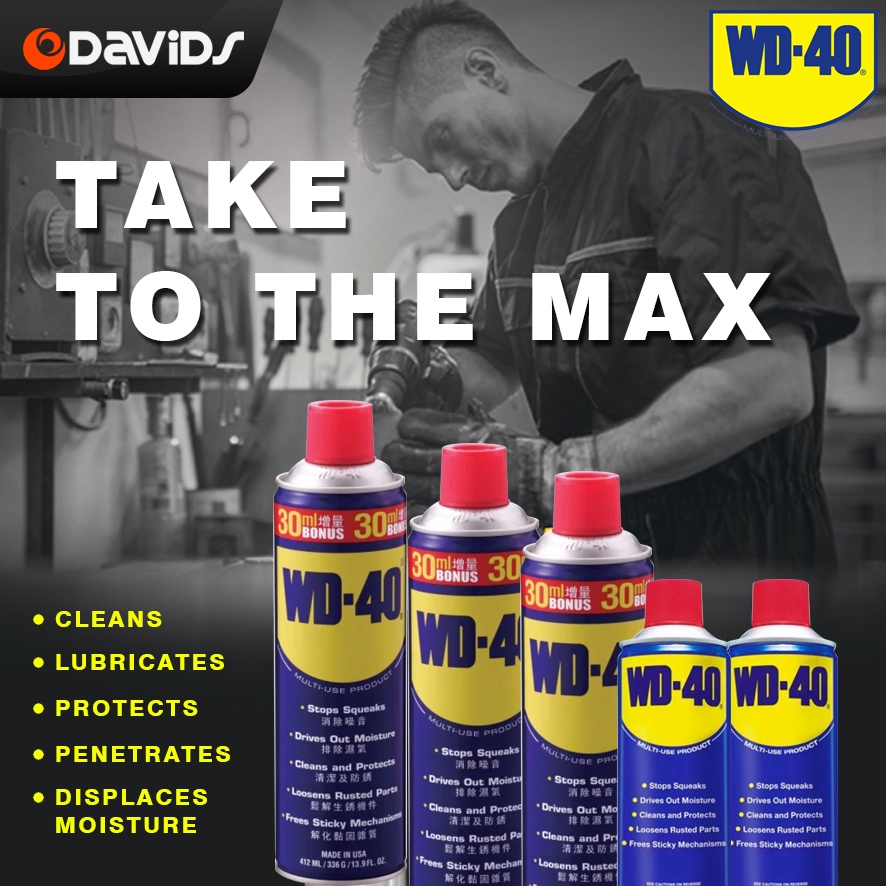 WD 40 Cairan Pelumas Anti Karat Semprot 191ml 333ml