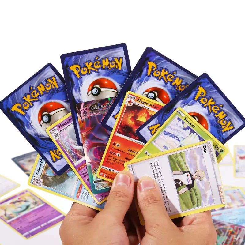 【COD】360pcs POKEMON Trading Card Game Versi Baru Koleksi Kartu Pokemon Bahasa Inggris