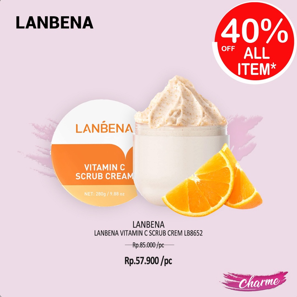 LANBENA VITAMIN C FACIAL CLEANSER SERUM/TONER/SCRUB/ CREAM LB5583 LB5705 LB8652